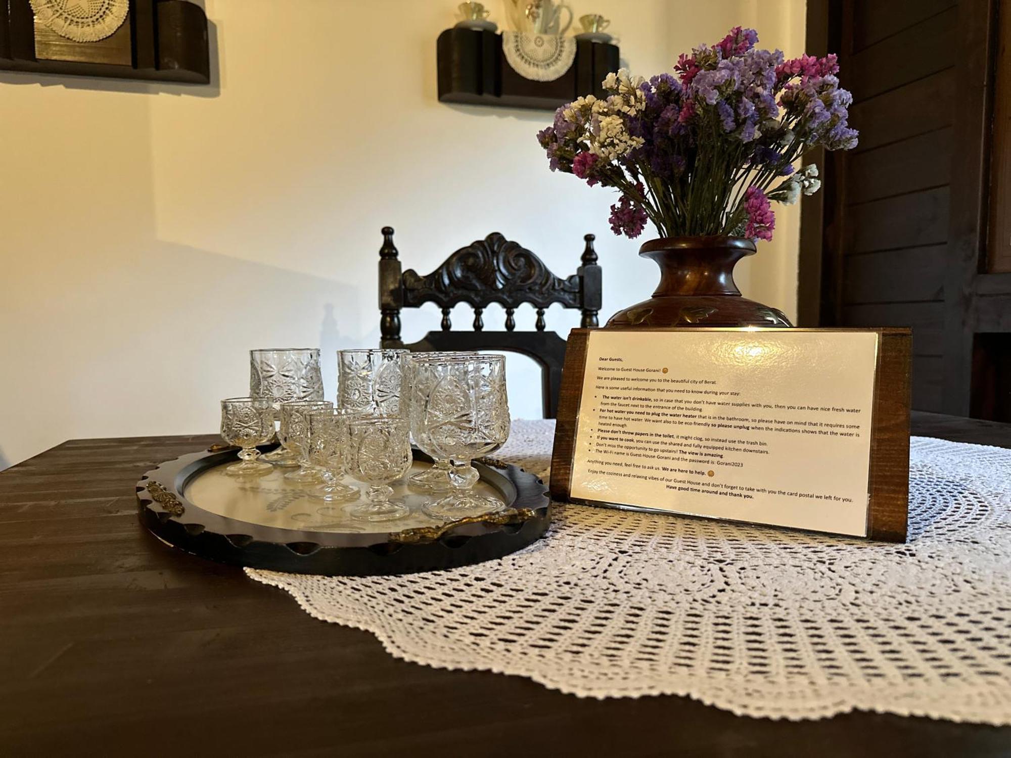 Guest House Gorani Berat Ngoại thất bức ảnh